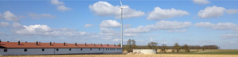 30kW Small wind power plant for agriculture